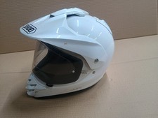 Shoei Hornet DS Helmet - White Size M - Suit Adventure / Off Road Rider