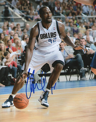 Elton Brand Dallas Mavericks Unterzeichnet 8x10 Foto E1 COA GFA