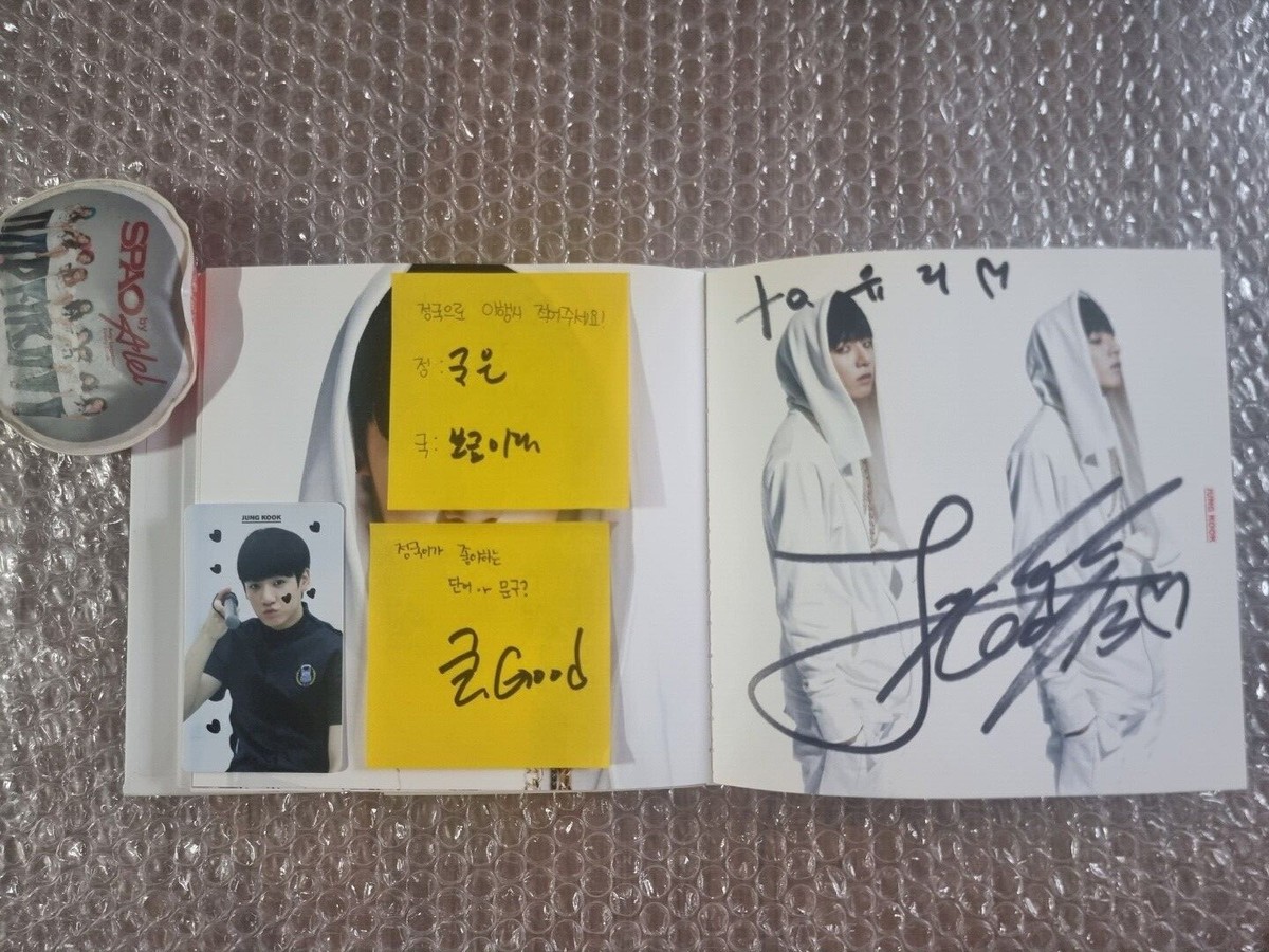 BTS ジミン 直筆 サイン / O!RUL8,2? BTS Signed 1st Mini Album O!RUL8,2? ORUL82 ''NO'' CD with 2