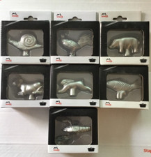 NEW Set of 7 STAUB Stainless Steel Knobs Comp...