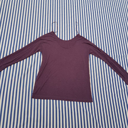 Hübsches T-Shirt von EDC by Esprit, XL / 44, lila, leicht graubeige meliert - Bild 9 von 23