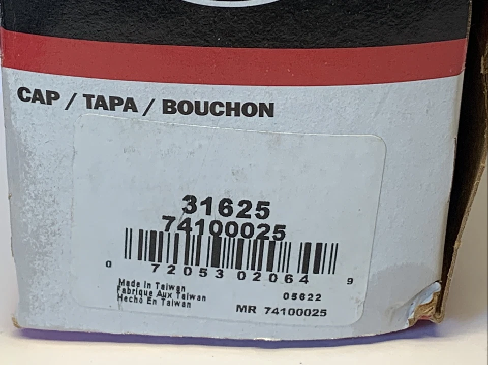 Fuel Tank Cap-OE Equivalent Fuel Cap Gates Part # 31625 Metal - Image 3 of 4