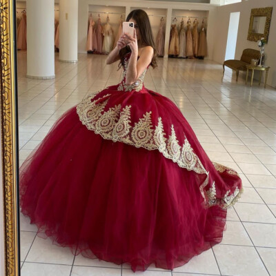 red and gold quince dresses Rachel Allan RQ2202 making it the perfect choice for your special celebration Rachel Allan RQ3145 Long Ball