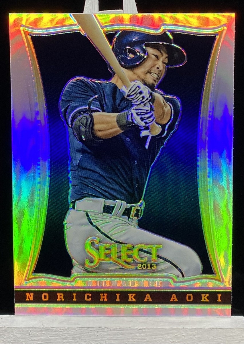 2013 Panini Select Norichika Aoki Silver Prizm #63 Brewers A791 | eBay