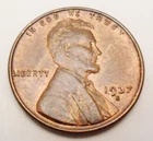 1937 S Lincoln Wheat Cent / Penny *BU / MS RB - MINT STATE RED BROWN*  FREE SHIP