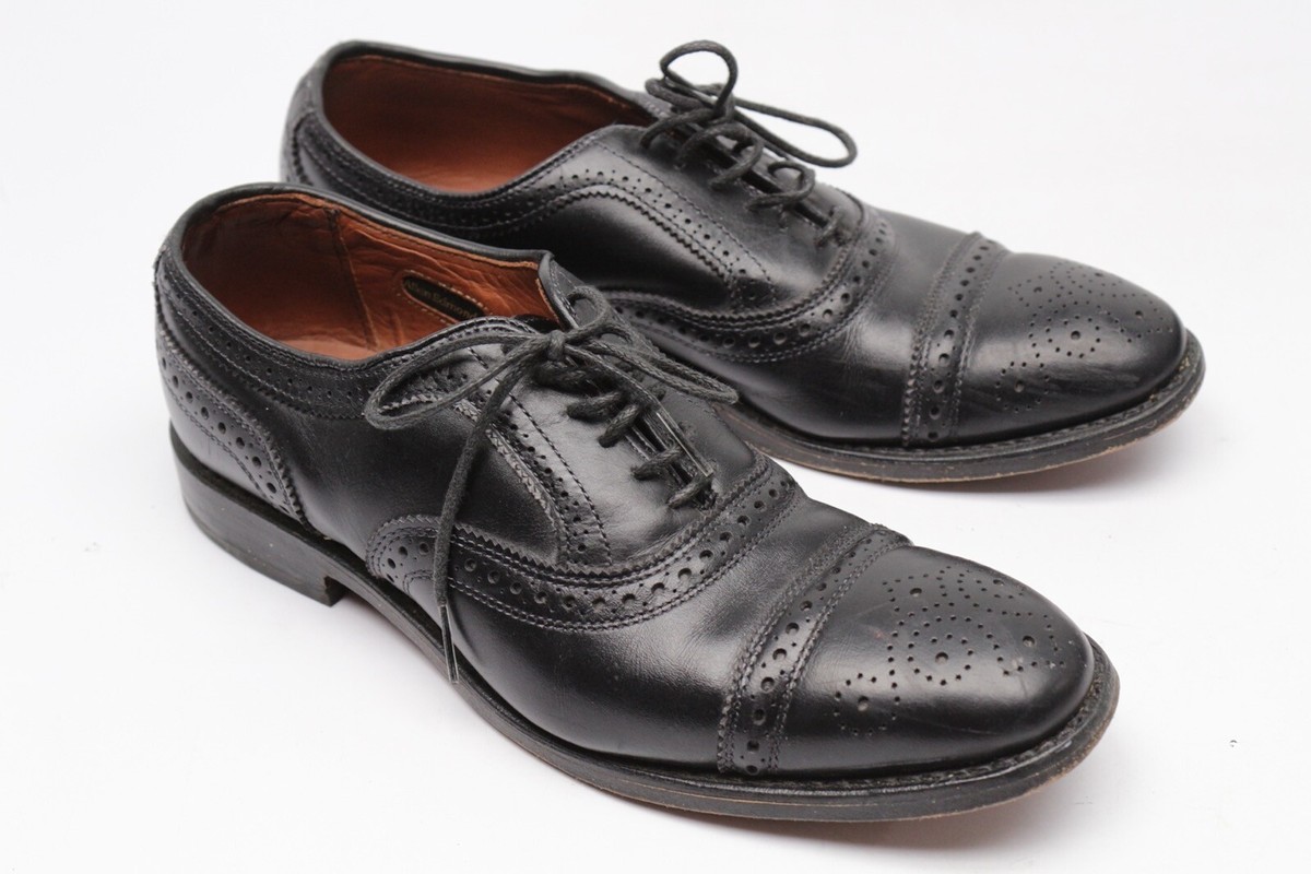 Allen Edmonds Strand Oxford Dress Shoes Mens 6.5 D Black 