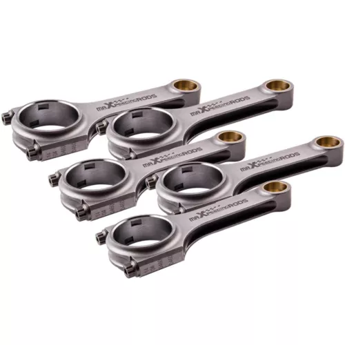 5pcs Connecting Rods For Volvo 850 C70 T5 2.3L B5234T ARP 2000 Bolts 5.492"