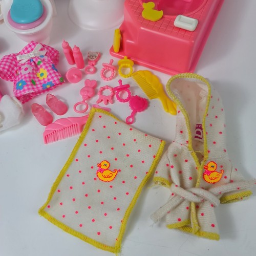 Vtg Mattel Kelly Potty Training Bath Time Fun Sister of Barbie Accessory No Doll - Picture 8 of 14