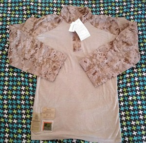 usmc desert marpat combat frog shirt