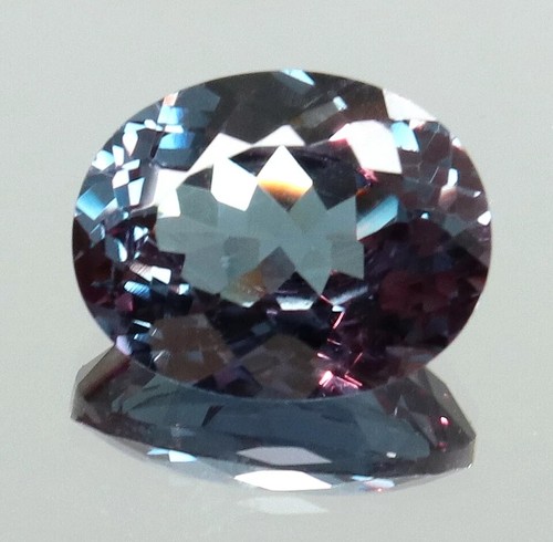 11.60 Ct Genuine Oval Cut 15X11 MM 100% Natural Brazil Alexandrite Loose Gem. - Picture 2 of 6