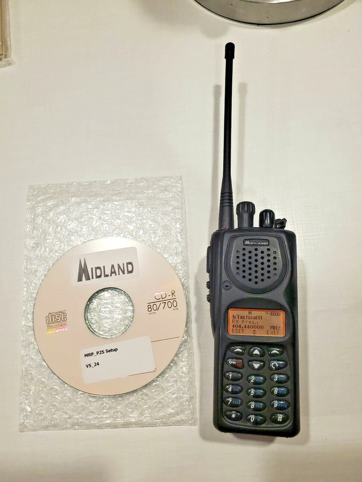 Midland STP-404A FPP UHF 5W Radio 380-470Mhz P25 Wildland Fire HAM - Image 2 of 4