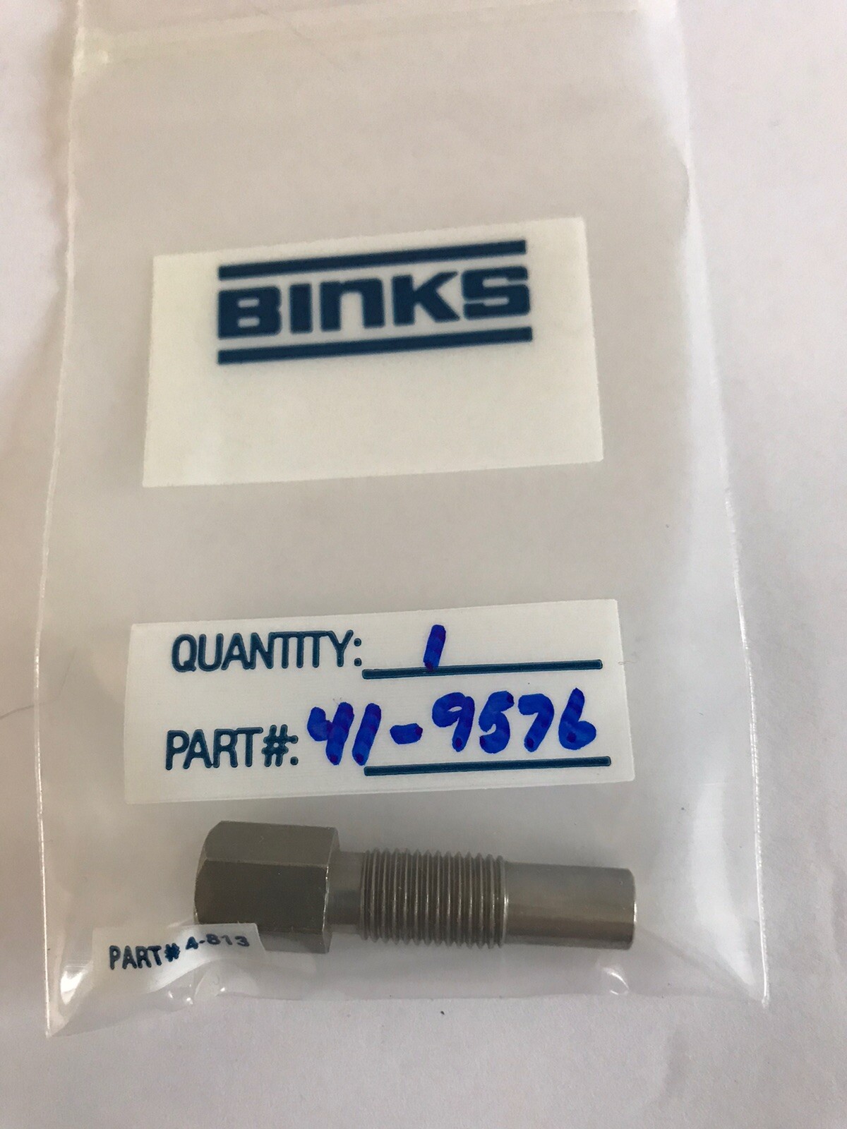 1 LOT OF 28 BINKS PARTS CONSISTING OF 9 (SKU'S) PART NUMBERS (FREE