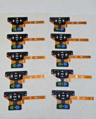 NEW! Lot of 10 Aftermarket Zebra Replacement Keypads for QLn420 Mobile Printers