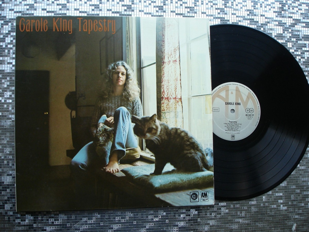 Carole King Tapestry Vintage GERMAN IMPORT LP A&M Records 85 337 IT