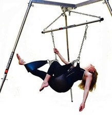 Tetruss Maxximus Mini Bundle  2 Pair Cuffs Portable 3-in-1 Dungeon  Sex Swing