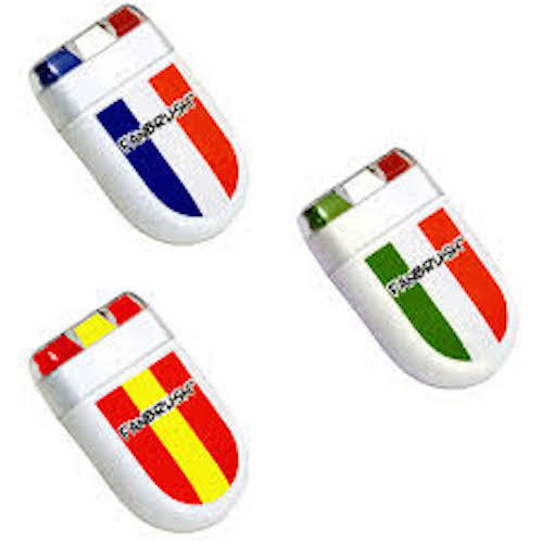 Fanbrush Flag Face Paints Ireland Spain Italy Poland Brazil OZ NZ - Picture 30 of 55