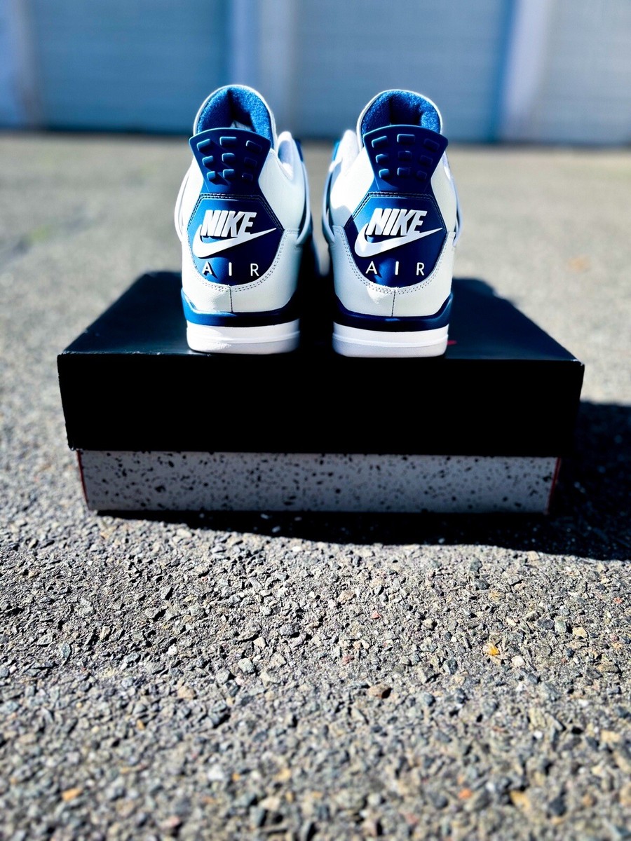 Air Jordan 4 Size 11.5 Men's Retro Military Industrial Blue