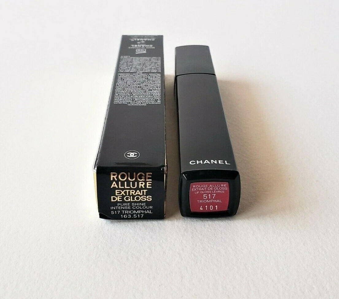 CHANEL Rouge Allure Extrait de Gloss Intense Colour Lip Gloss 517 TRIOMPHAL