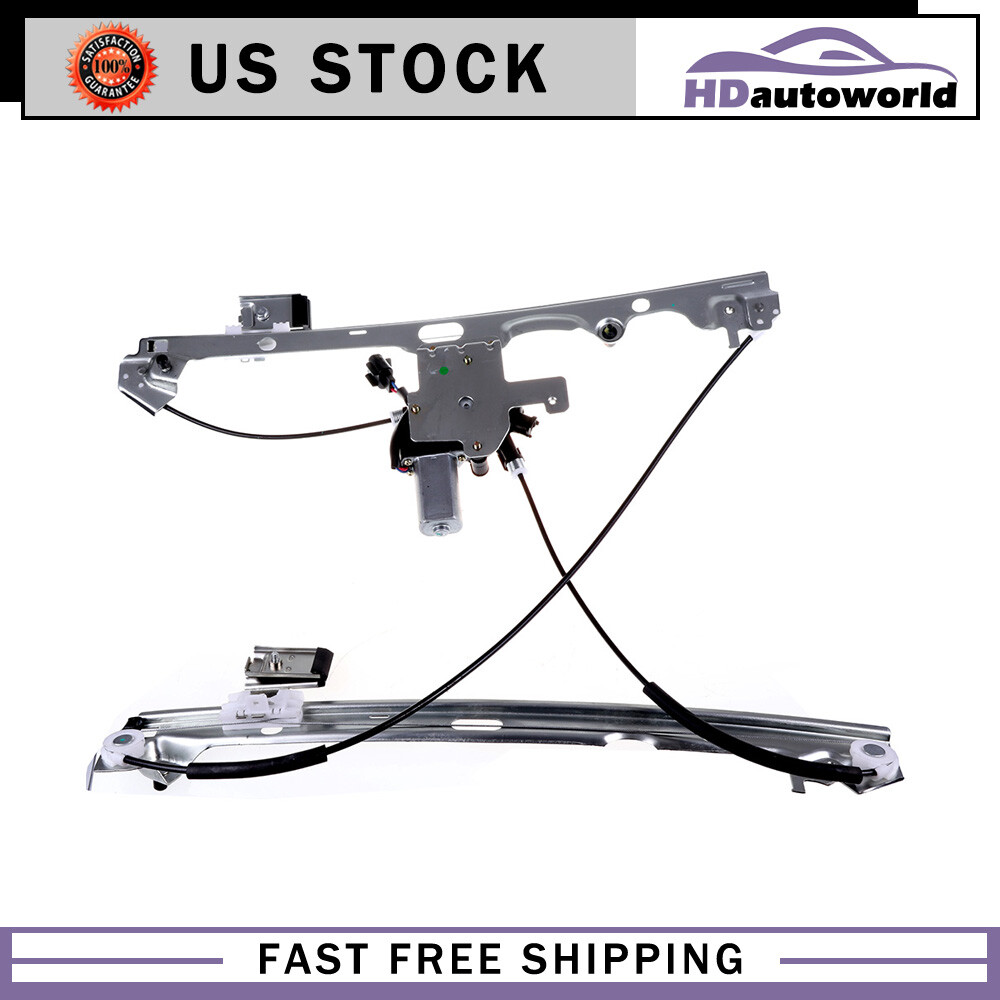 FFFauto Power Window Regulator & Motor - Front Passenger Right Side For Chevy Silverado, Tahoe, GMC Yukon (2007-2014)