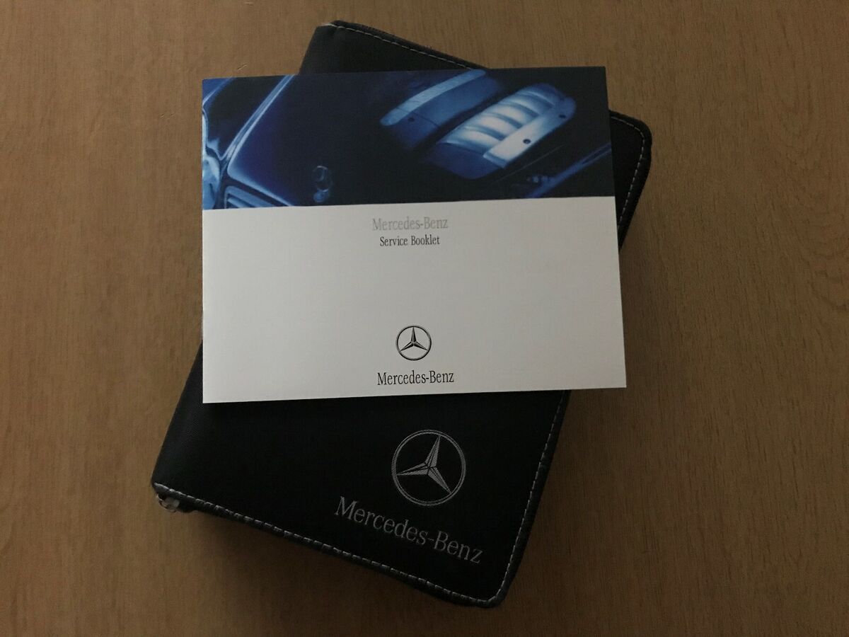 MERCEDES SERVICE HISTORY BOOK, BRAND NEW & GENUINE, NOT MERCEDES SERVICE HISTORY BOOK, BRAND NEW & GENUINE, NOT
