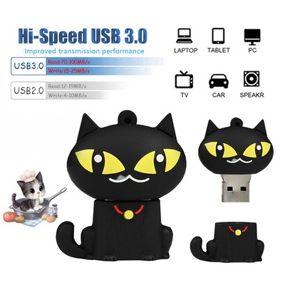 USB 2.0/3.0 FLASH DRIVE 64GB 32GB 16GB 8GB CUTE CARTOON THUMB DRIVE MEMORY STICK