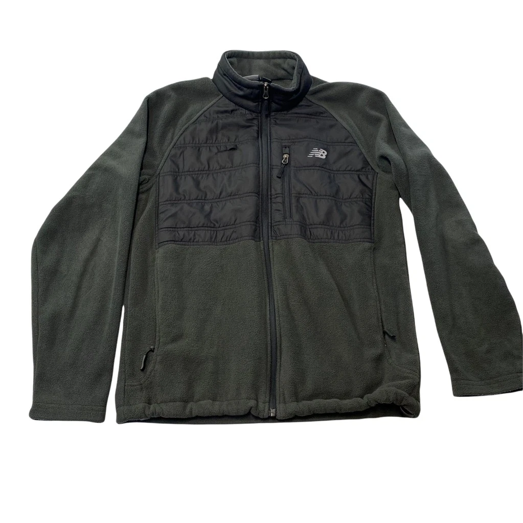 New balance fleece jacket men's sale