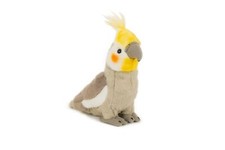 Nymphensittich  Plüsch Kuscheltier Plüschtier Stofftier NEU H=18cm, L=21cm 