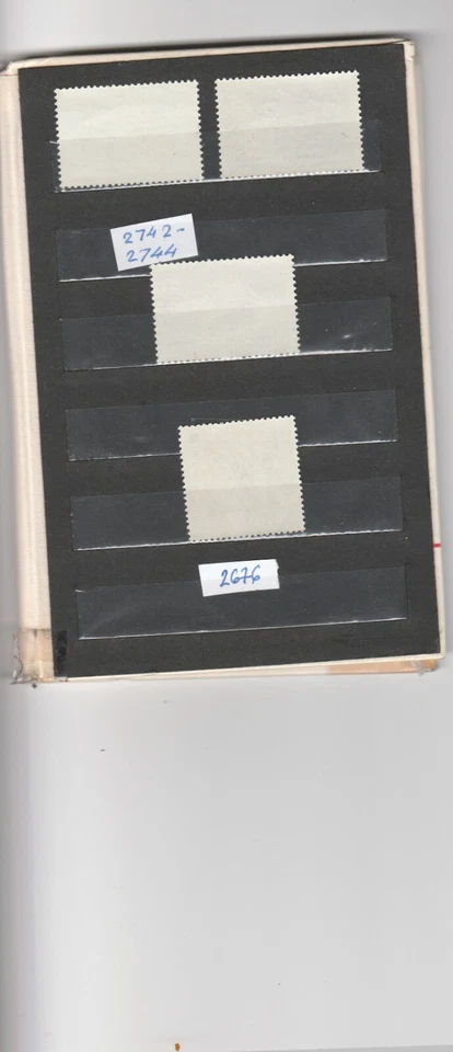 SPORT : 1963 WORLD CHESS CHAMP. MATCH . SCOTT 2742-2744, 2676 MNHOG - Image 2 of 2