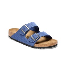 Birkenstock Arizona Suede Embossed Arizona Indigo Women's Sandals 1026114
