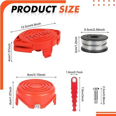 DF-065 Trimmer Blades Head Replacement Spool 36ft 0.065