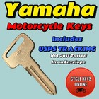 Yamaha DT400 SR500 XT250 XT500 Motorcycle keys Cut to Code key codes 3701-3750