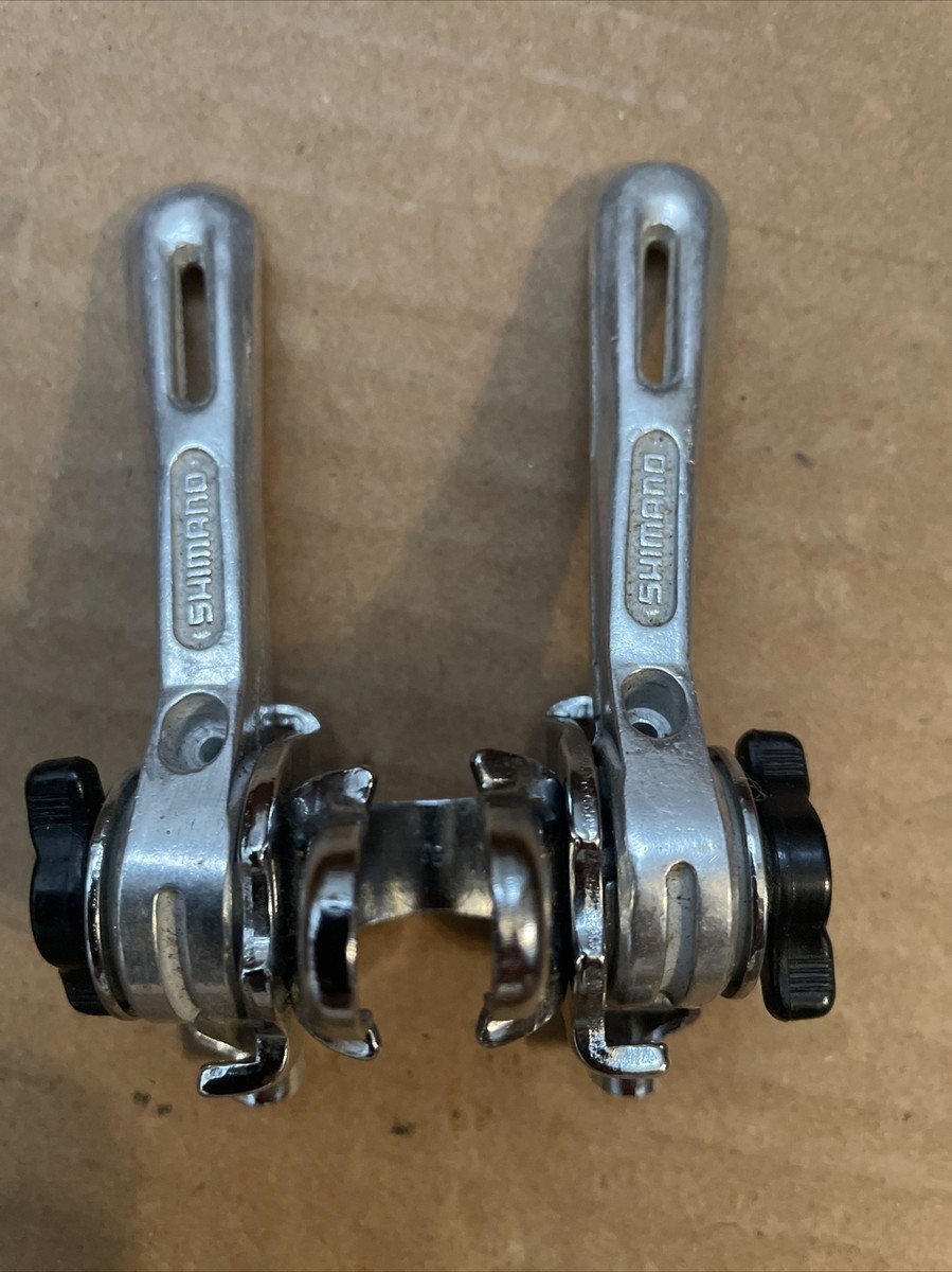 Vintage NOS NEW Shimano Altus Shift Levers Shifters Clamp-On