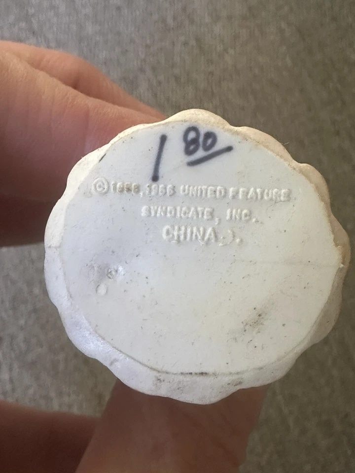 FIGURA PVC SNOOPY Novia vintage figura cacahuetes schleich 1966 Foto 4 de 4