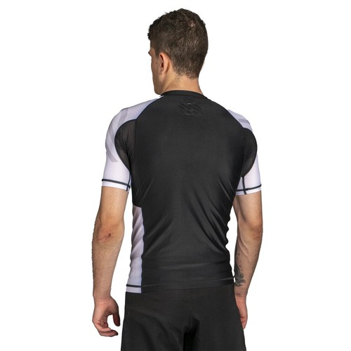 Sanabul Essential Short Sleeve BJJ Rash Guard MMA Compression Top NoGi Rashguard - Picture 5 of 11