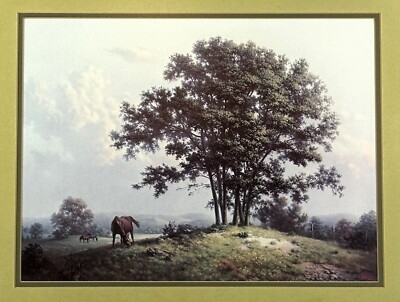 DOUBLE SIGNED Geneva オークションカタログ Dalhart Windberg Companions in Nature Print Framed Double Matted