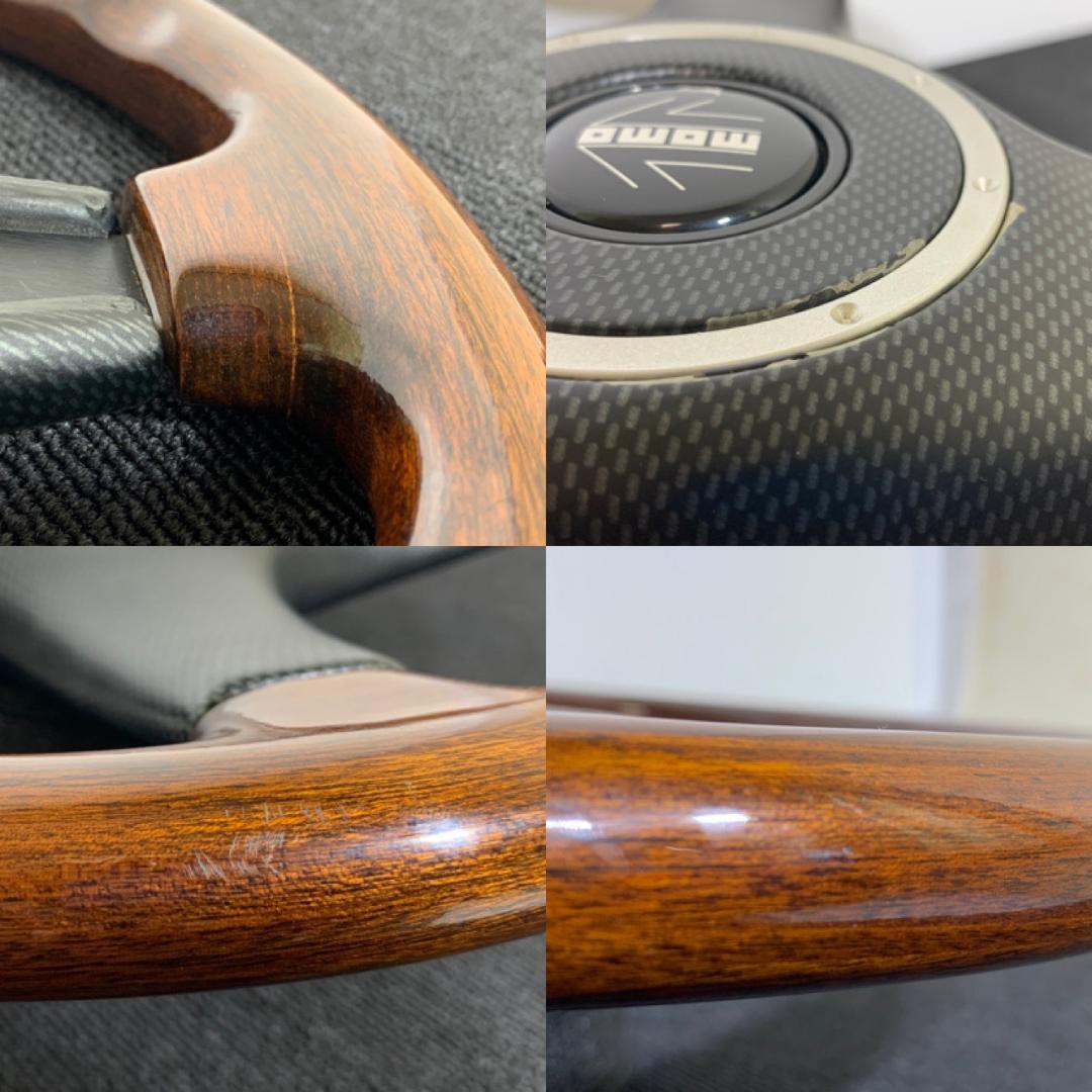 【超希少・美品】momo CLASSE CARBON PAD モモ クラッセ MOMO モモ ステアリング C-70 COMPETITION 320mm