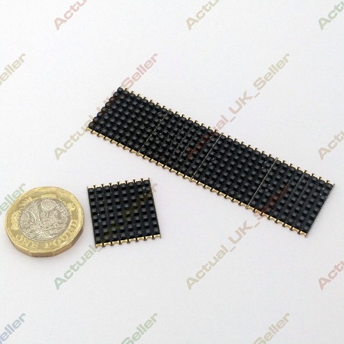 🇬🇧 SMD 8x8 64 LED matrix display, castellated, red, array, P2.5, 20x22mm - Picture 3 of 5