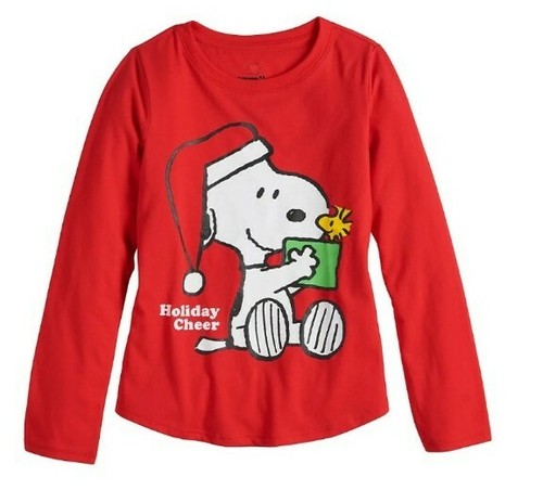 New Peanuts Snoopy Christmas Shirt 