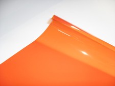 105 ORANGE Heat Proof Coloured Transparent Acetate Gel Sheet Crafts Lighting