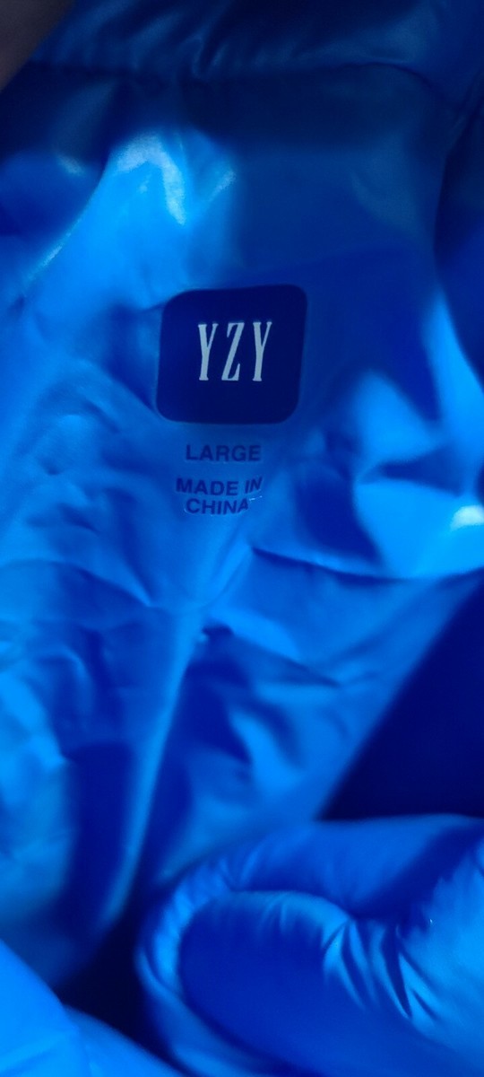 Yeezy Gap Round jacket Blue sz Large Yzy gap L BLUE | eBay