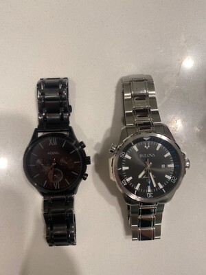 Bulova Marine-star (Manual Movement)Watch including FREE Fossil Manual Movement 