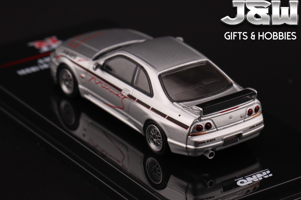 Inno64 Nissan GT-R N1 R33 Tuned By Mines Silver 1/64 | eBay