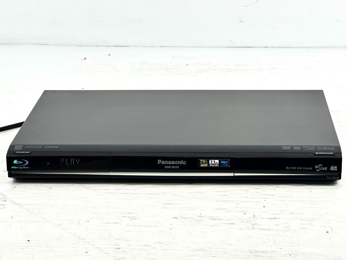 【美品】Panasonic DMP-BD95 ブルーレイプレーヤー 本体 Panasonic DMP-BD35 Blu-Ray Player for sale online | eBay