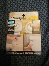 Kids Safety 1st OutSmart Flex Lock, With Decoy Button-White Easy Installation