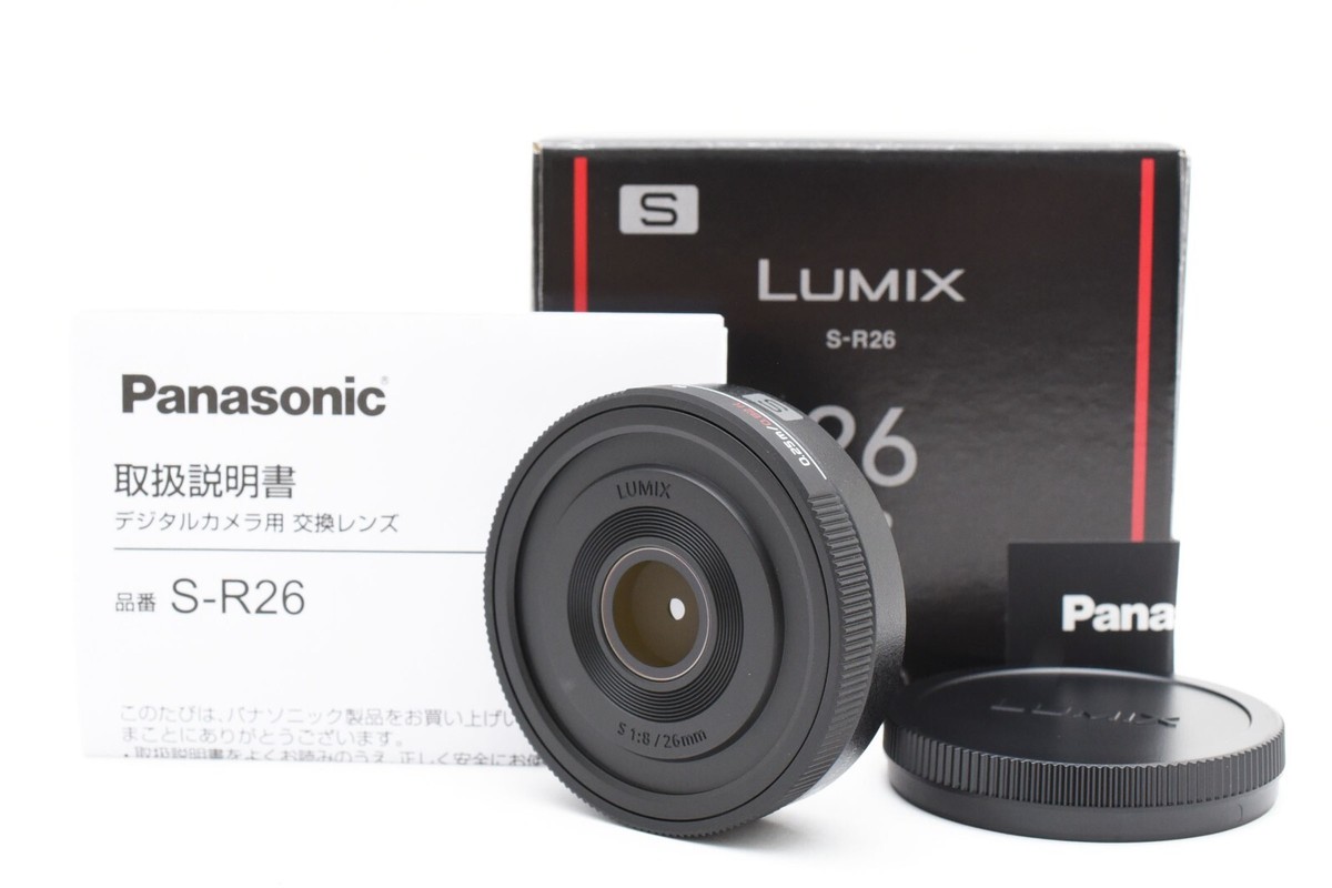 Panasonic Lumix S 26mm F/8 MF Lens Leica L mount S-R26 [Near Mint 