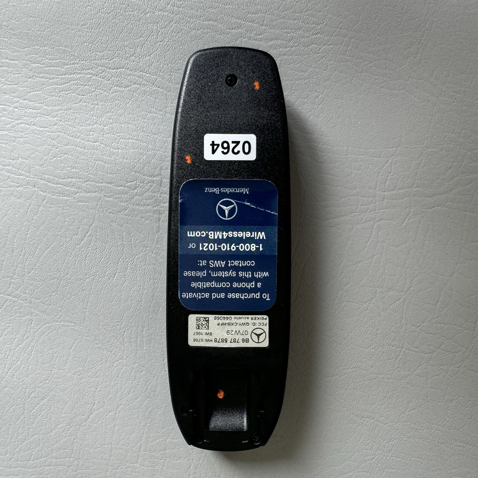 Mercedes Benz S550 E350 Bluetooth Phone Cradle Adapter MHI Interface Module Puck