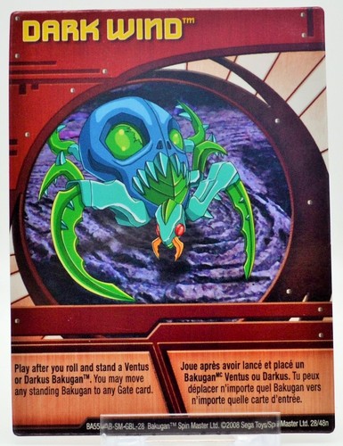 Tarjetas de juego Bakugan 2008 nuevas Vestroia Series 1-48n puerta y habilidad - tu elección - Imagen 29 de 38