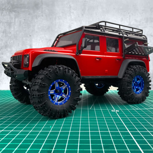 4PCS 1.1'' Rubber Tyre Tire 64mm for 1/18 Traxxas TRX4-M RC Crawler Car Parts - Picture 8 of 34