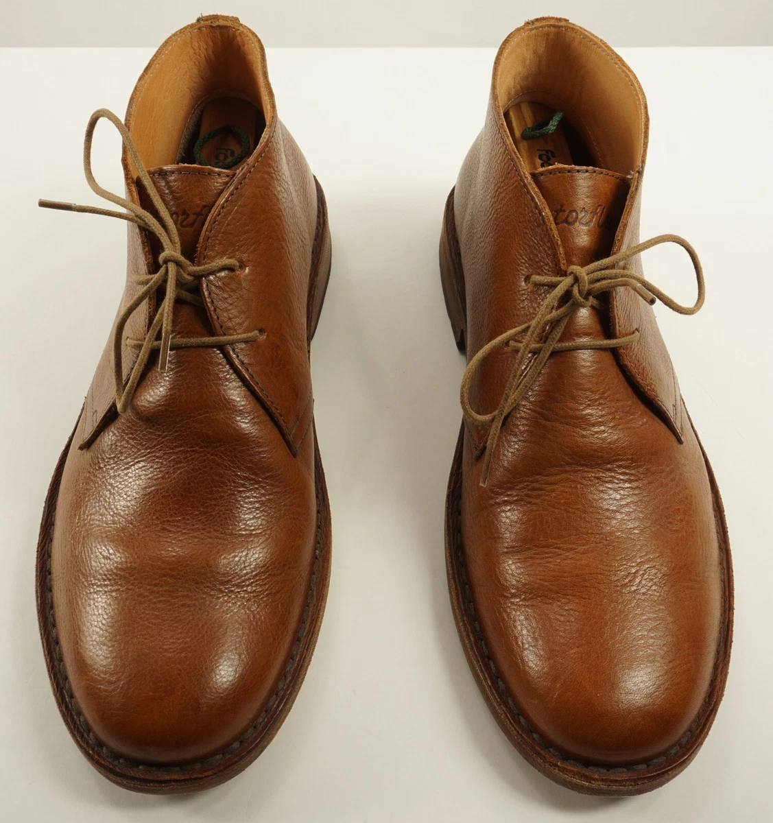 Astorflex Greenflex Mens 10.5 44 Tan Brown Leather Chukka Desert
