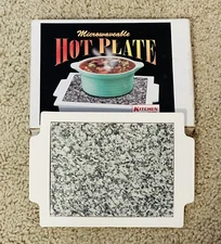 Kitchen Rite Small Microwaveable Granite Hot Plate